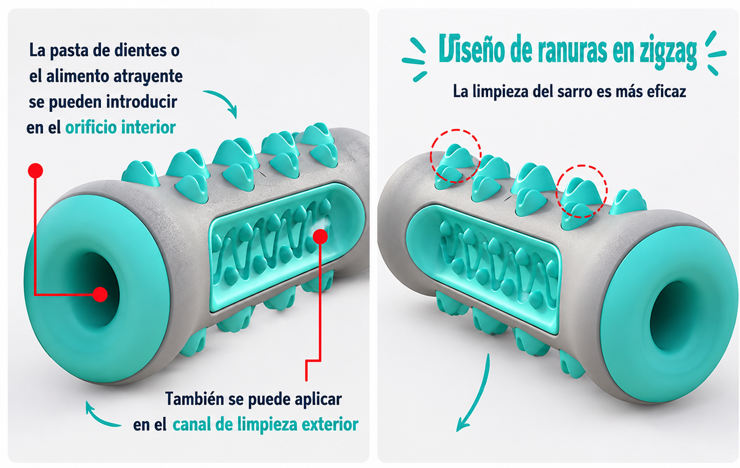 Juguete para Limpiar los Dientes del Perro